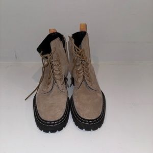 Proenza Schouler Women's Suede Combat Boots Size 41 (Used)
